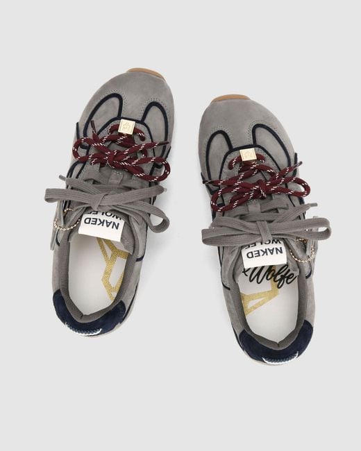 Naked Wolfe Gray Adored Suede