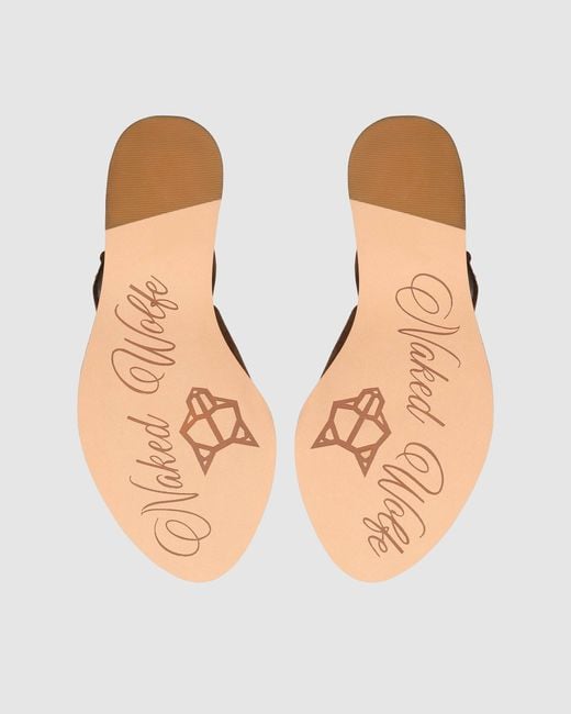 Naked Wolfe Brown Tansy Suede