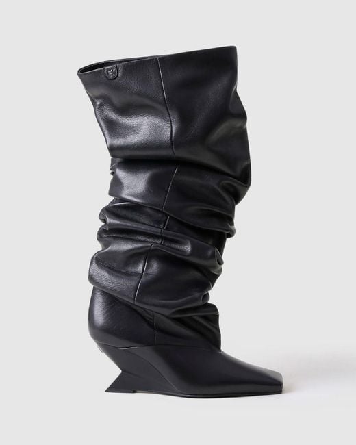 Naked Wolfe Black Allie Leather