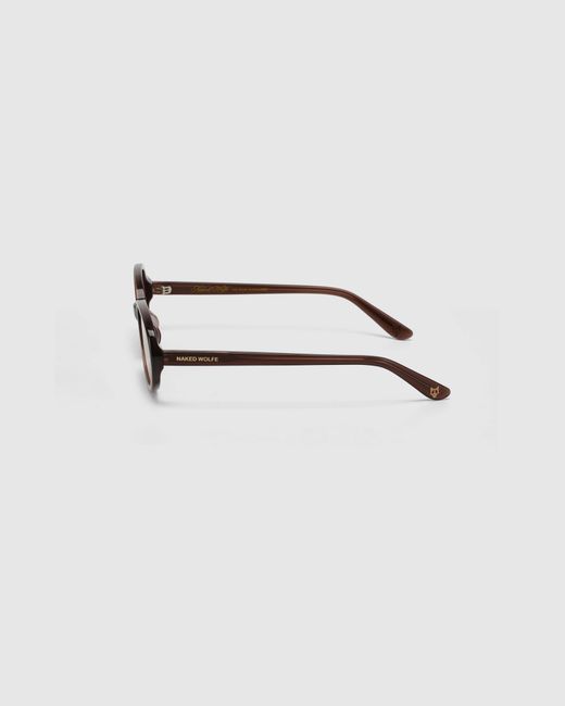 Naked Wolfe Brown Milan Sunglasses