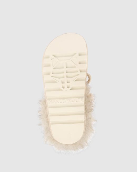 Naked Wolfe Natural Harlow Ice Suede