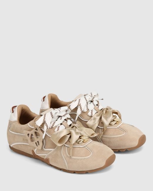 Naked Wolfe Natural Adored Off Suede