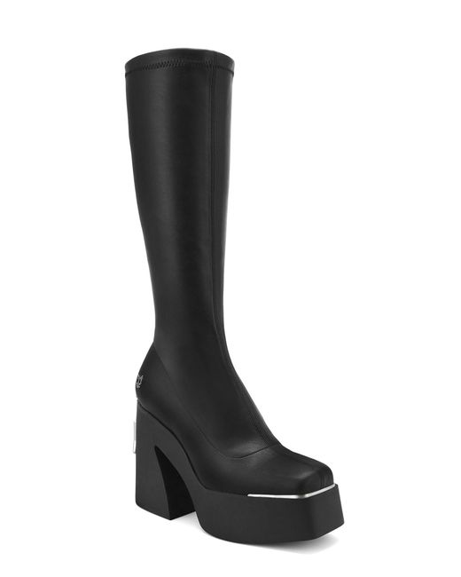 Leather boots Naked Wolfe Black size 38 EU in Leather - 20146427