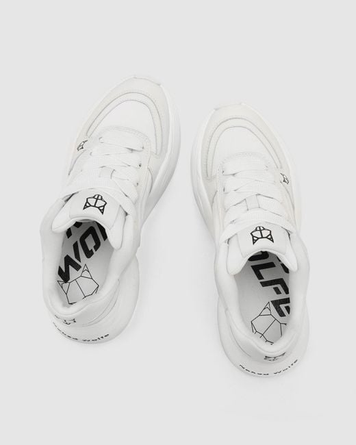 Naked Wolfe Temple White Leather