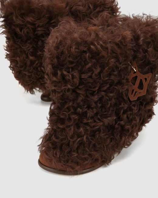 Naked Wolfe Brown Bam Shearling