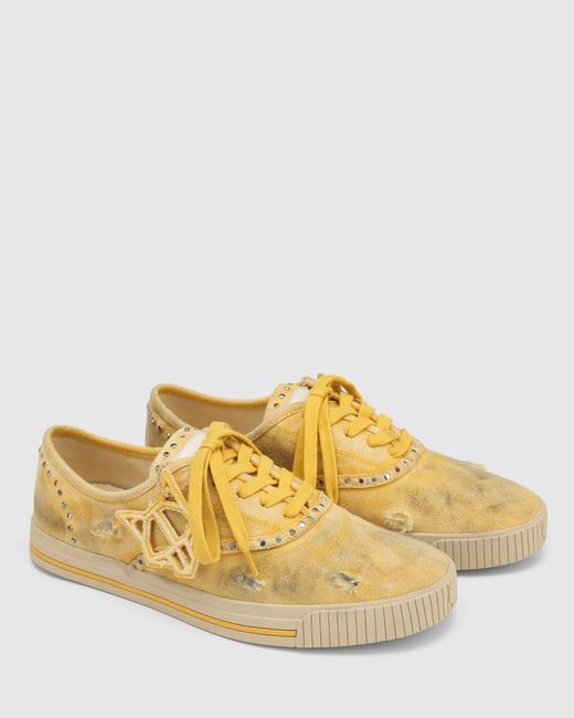 Naked Wolfe Natural The Sailing Sneaker Faded