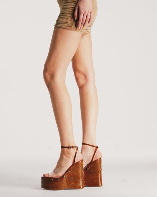 Naked Wolfe Brown Tiger Lilly Clear Tpu
