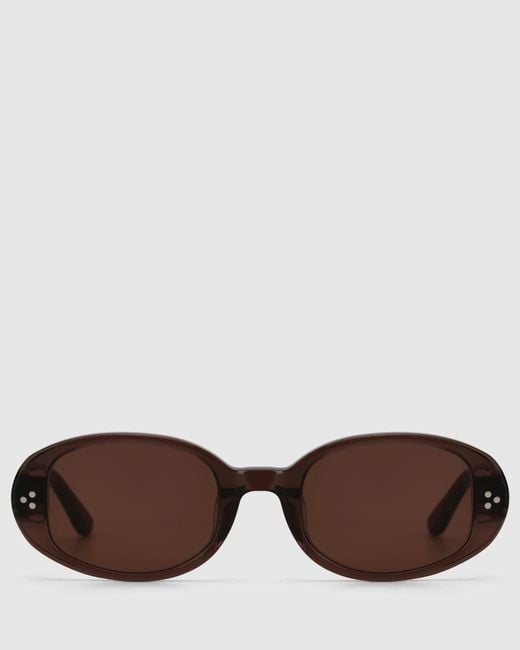 Naked Wolfe Brown Milan Sunglasses