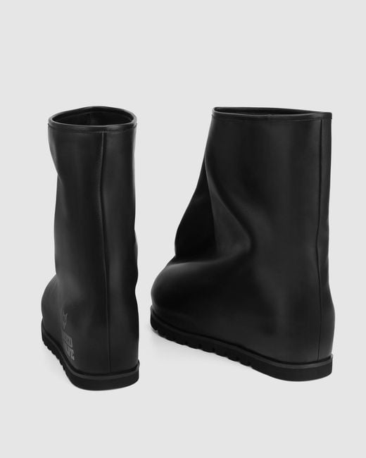 Naked Wolfe Black The Bag Boot Leather