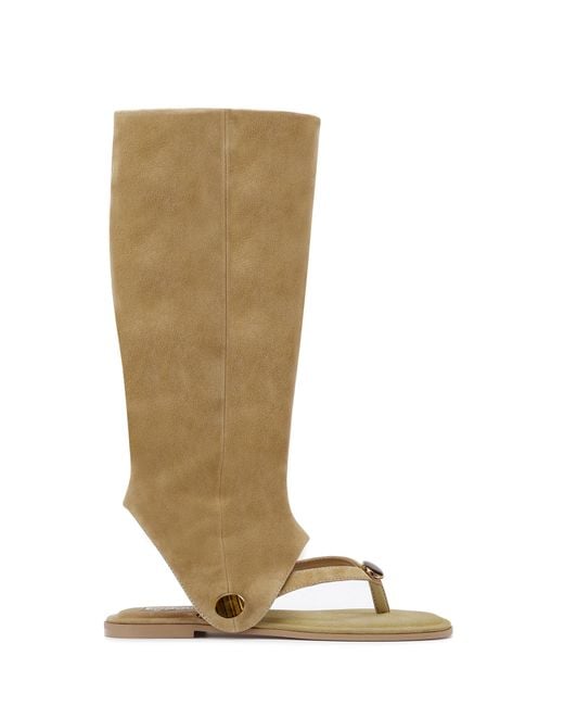 Naked Wolfe Natural Sammy Camel Suede