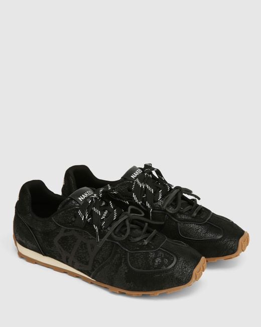 Naked Wolfe Black Lightning Distress Leather