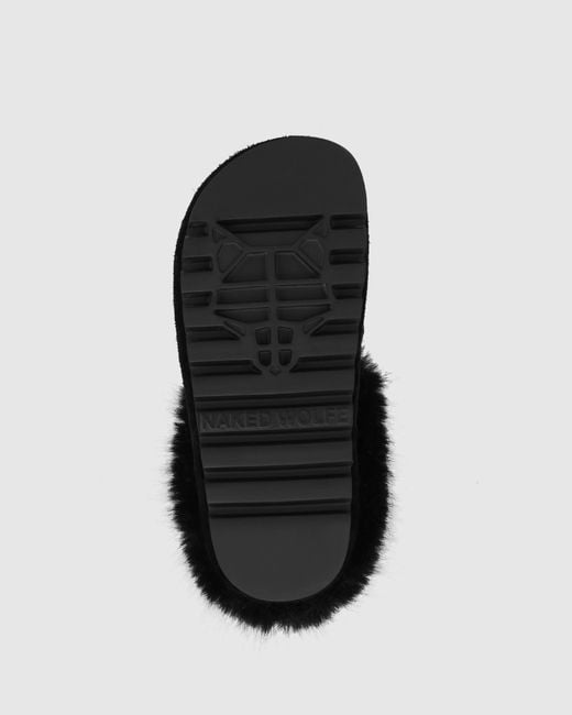 Naked Wolfe Black Harlow Suede