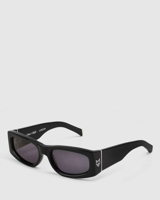 Naked Wolfe Black London Sunglasses