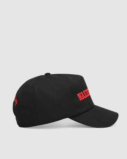 Naked Wolfe Black Varsity Unconstructed Cap