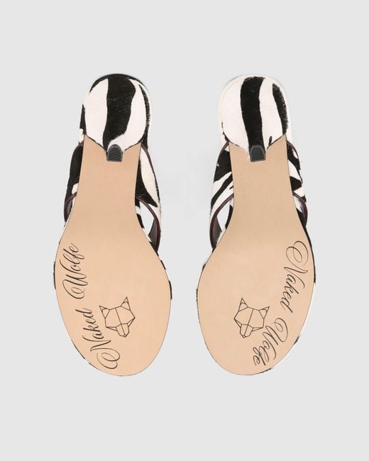 Naked Wolfe White Marley Zebra Pony