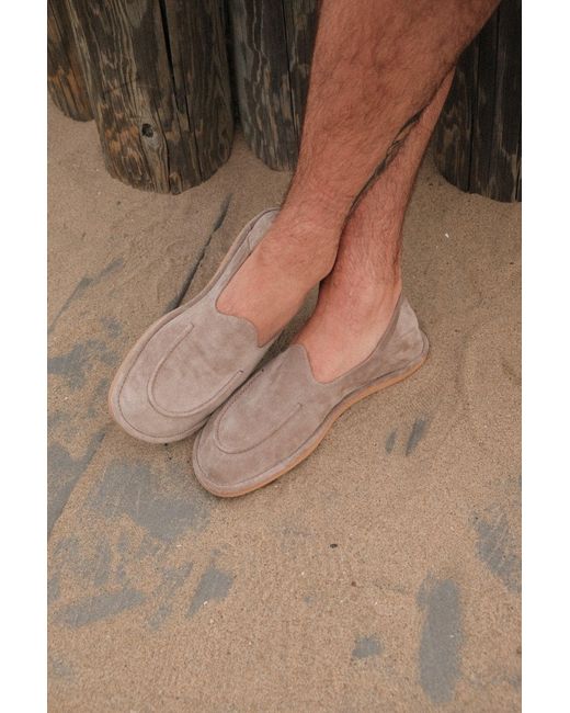 Naked Wolfe Brown Reef Taupe Suede