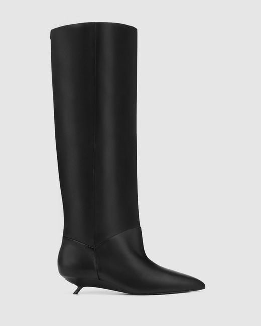 Naked Wolfe Black Keria Nappa Prince Leather