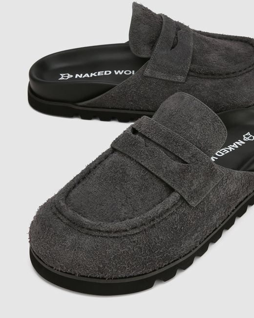Naked Wolfe Black Cord Dark Suede