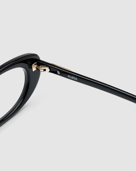 Naked Wolfe Black Alexa/Clear Sunglasses