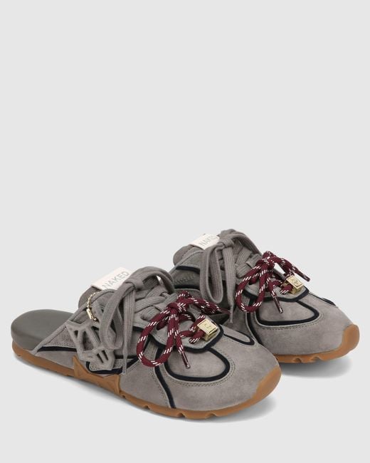 Naked Wolfe Gray Admire Suede