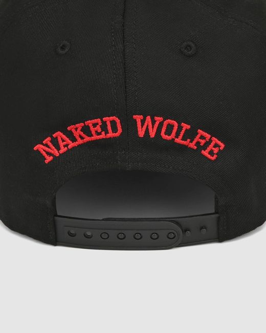 Naked Wolfe Black Varsity Unconstructed Cap