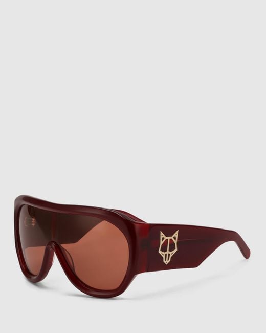 Naked Wolfe Red Kim Sunglasses