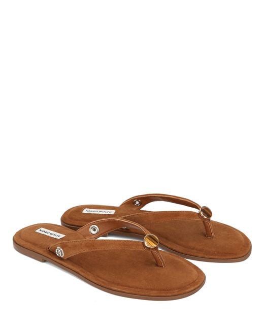 Naked Wolfe Natural Sammy Tan Suede