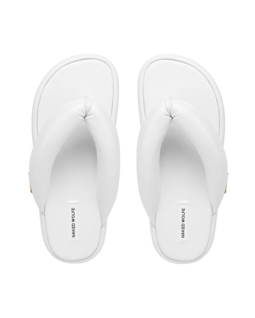Naked Wolfe White Hilary Leather