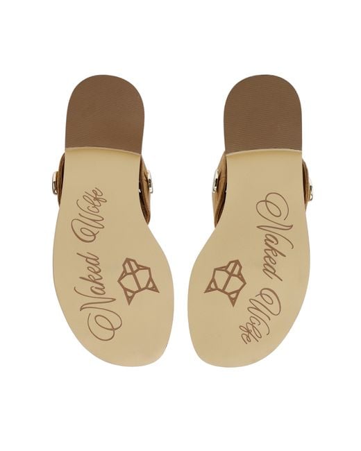 Naked Wolfe Natural Sammy Tan Suede