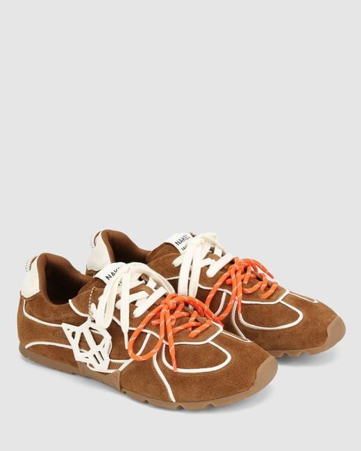 Naked Wolfe Brown Ace Suede