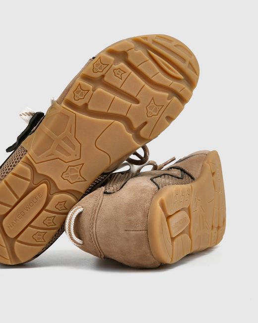 Naked Wolfe Brown Adored Sport Suede