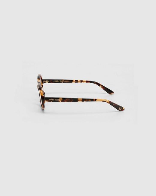 Naked Wolfe Brown Milan Havana Sunglasses