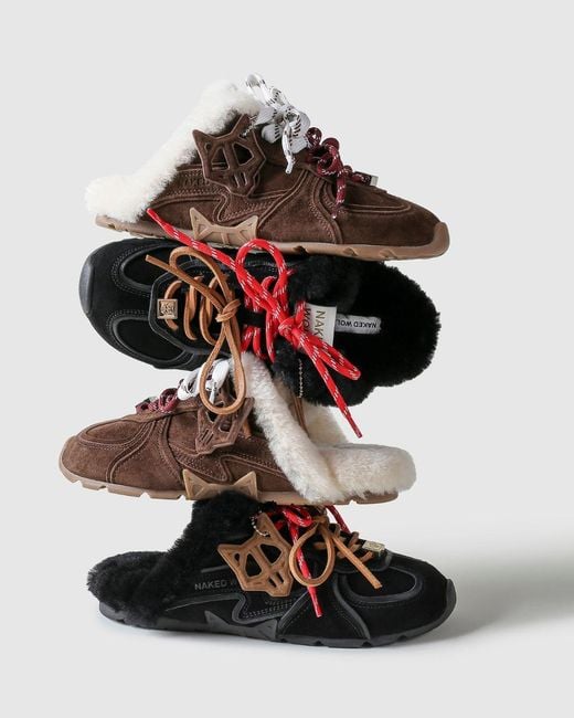 Naked Wolfe Brown Adorn Suede