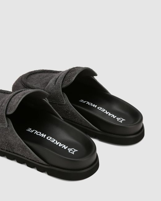 Naked Wolfe Black Cord Dark Suede