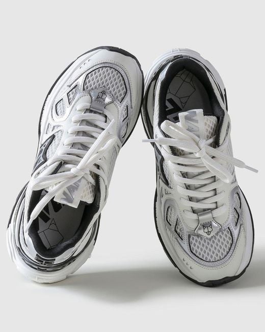 Naked Wolfe Smash White/silver Mesh
