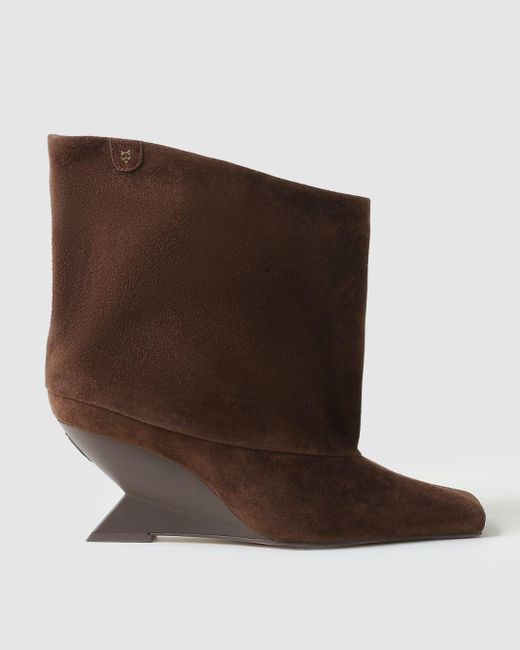 Naked Wolfe Brown Shade Suede