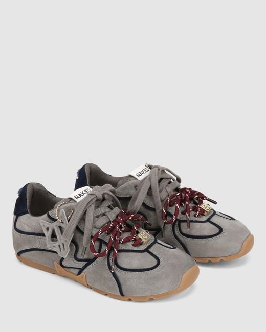 Naked Wolfe Gray Adored Suede