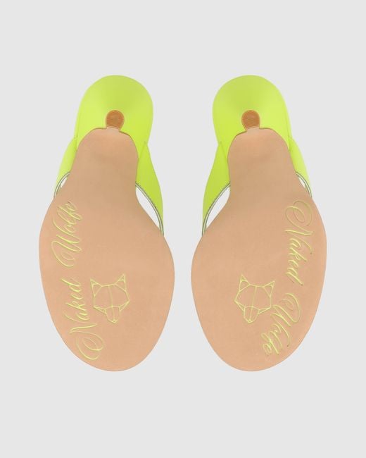 Naked Wolfe Yellow Martine Neon Leather