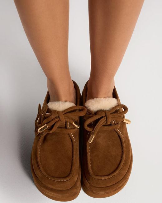 ■Nacked Wolfe■Tulip Brown Suede★送料関税込み★完売前に！ Women's Best Sellers