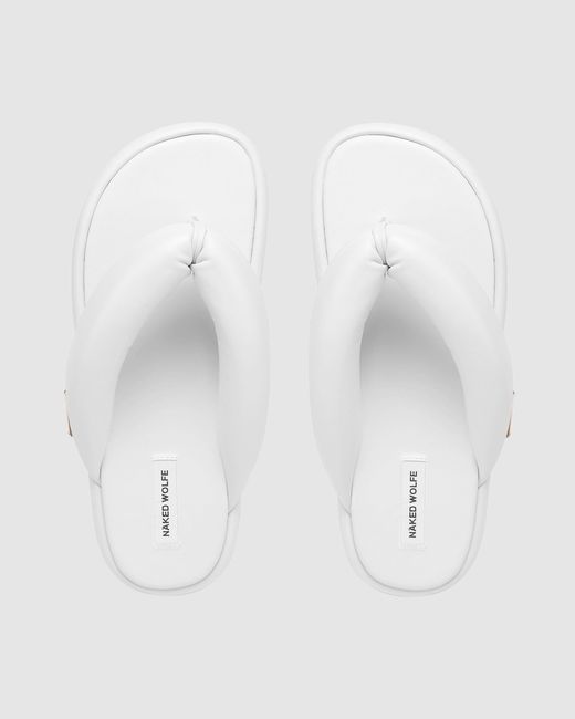 Naked Wolfe White Hilary Leather