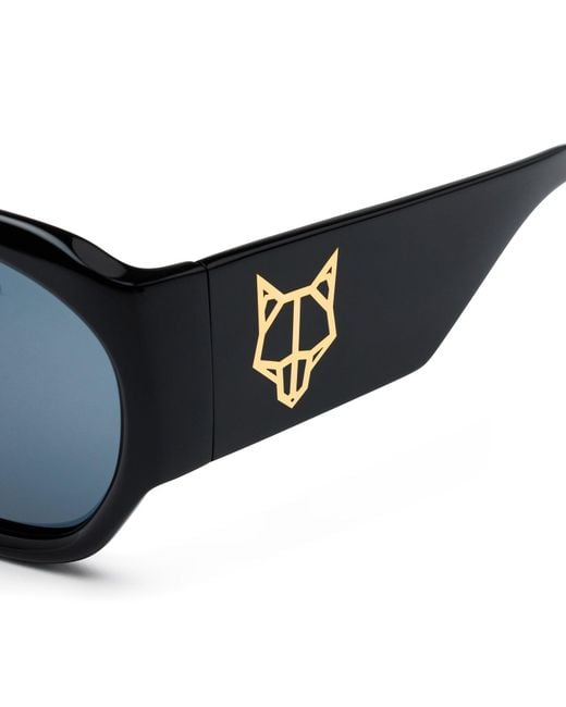 Naked Wolfe Black Kim Sunglasses