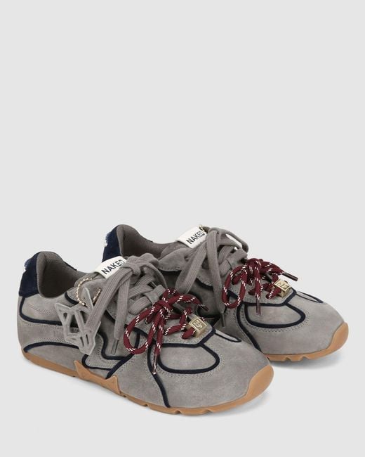 Naked Wolfe Gray Adored Suede