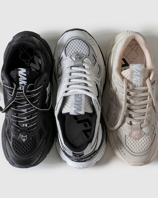 Naked Wolfe Smash White/silver Mesh