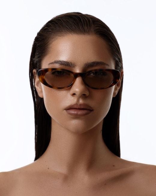 Naked Wolfe Brown Alexa Tortoiseshell Sunglasses
