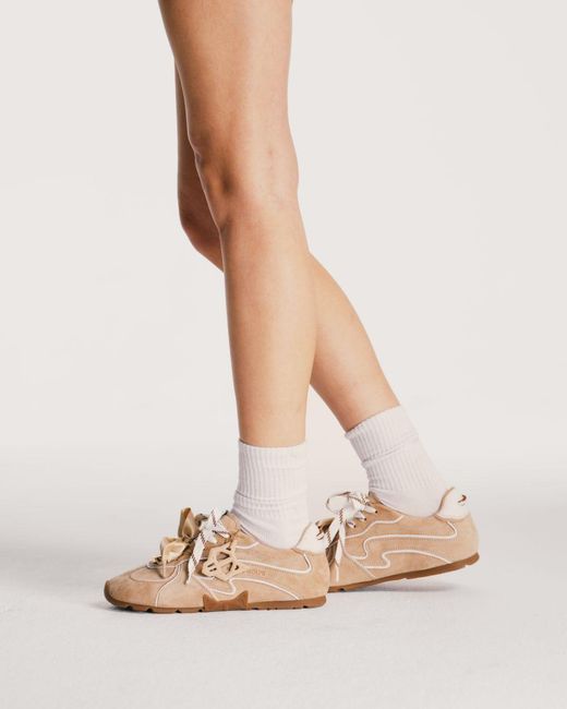 Naked Wolfe Natural Adored Off Suede