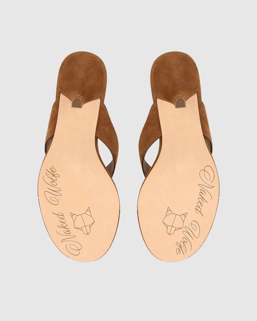 Naked Wolfe Brown Marley Suede