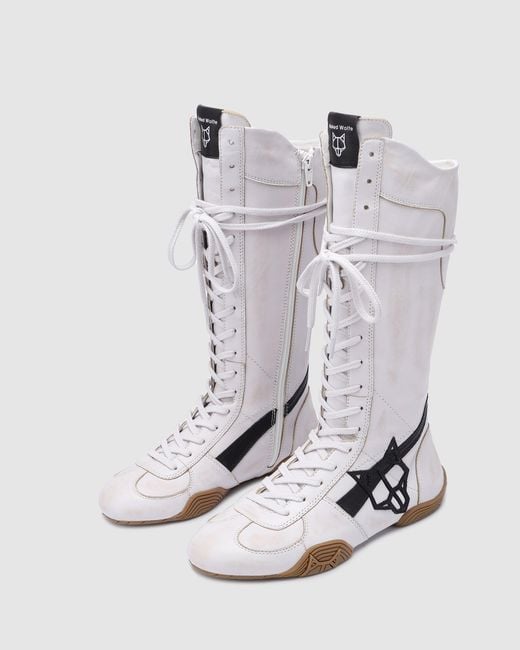 Naked Wolfe White Betsy Alcohol Leather