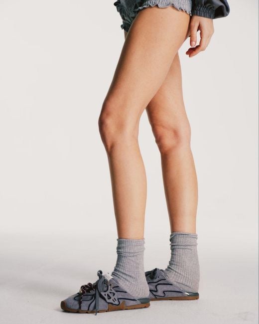 Naked Wolfe Gray Admire Suede