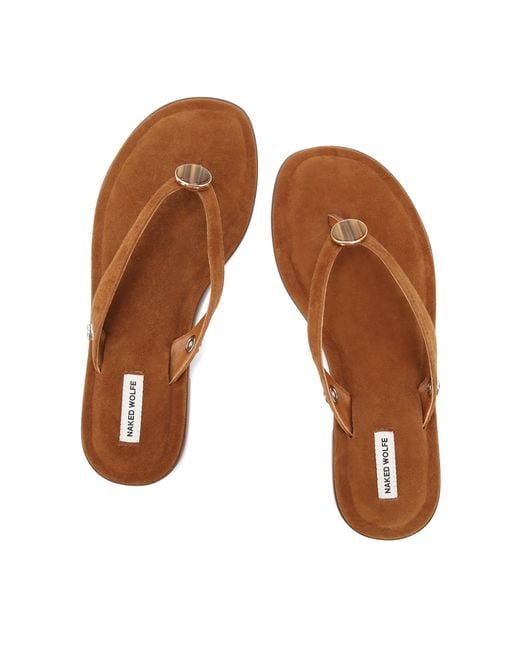 Naked Wolfe Natural Sammy Tan Suede