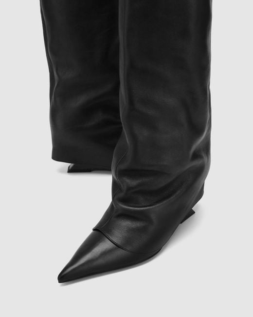 Naked Wolfe Black Stated Leather